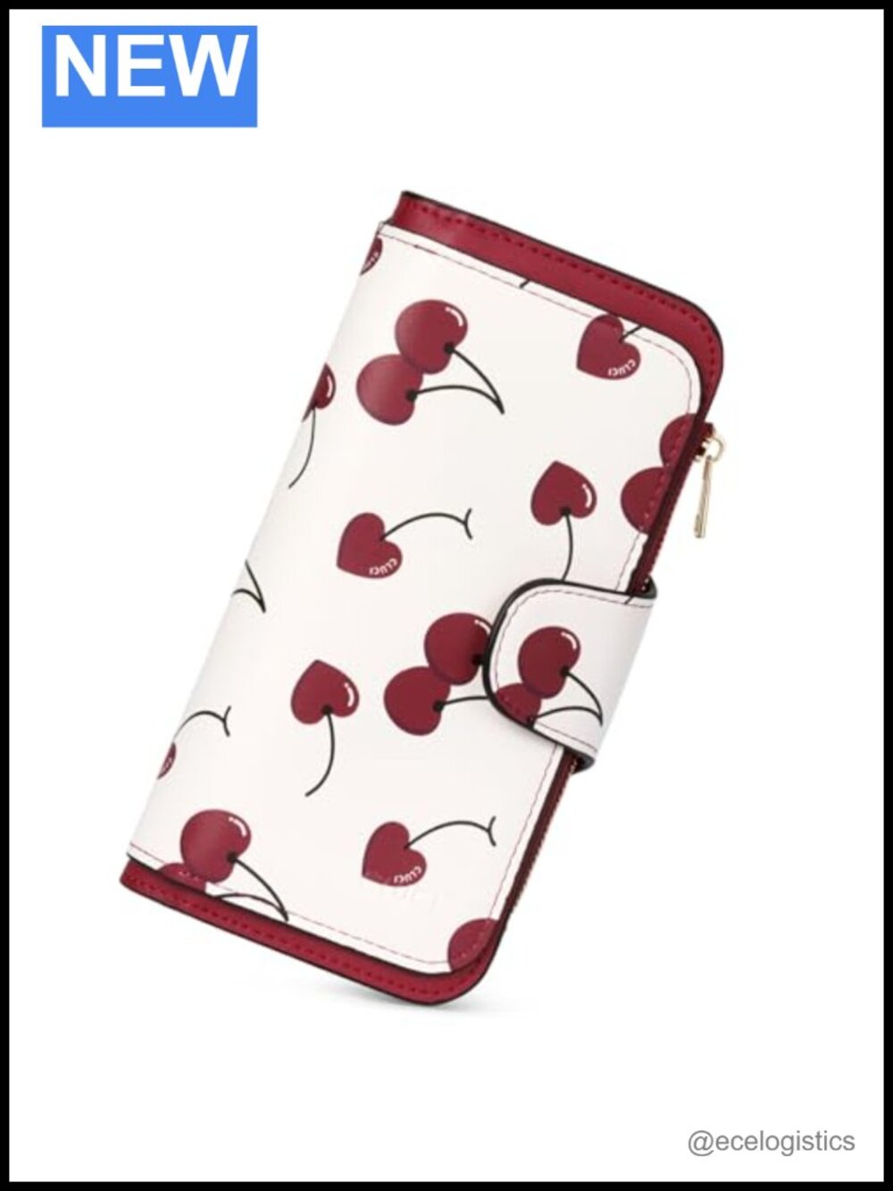 PU Leather Shoulder Bag with Matching Bifold Wallet RFID Blocking